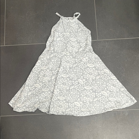 Jumping Beans White Floral Kids Dress - Picture 1 of 2